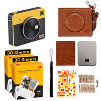 Kodak Instant Camera Mini Shot 3 Retro Cartridge + Accessories Bundle - MataMata