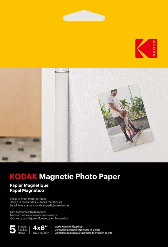 Kodak Magnetic Photo Paper 650g 4 x 6 (4R) 5 Sheets - MataMata