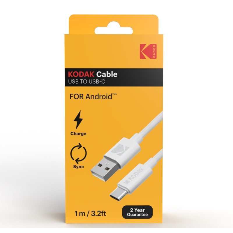 Kodak USB - C Cable White 1 Metre - MataMata