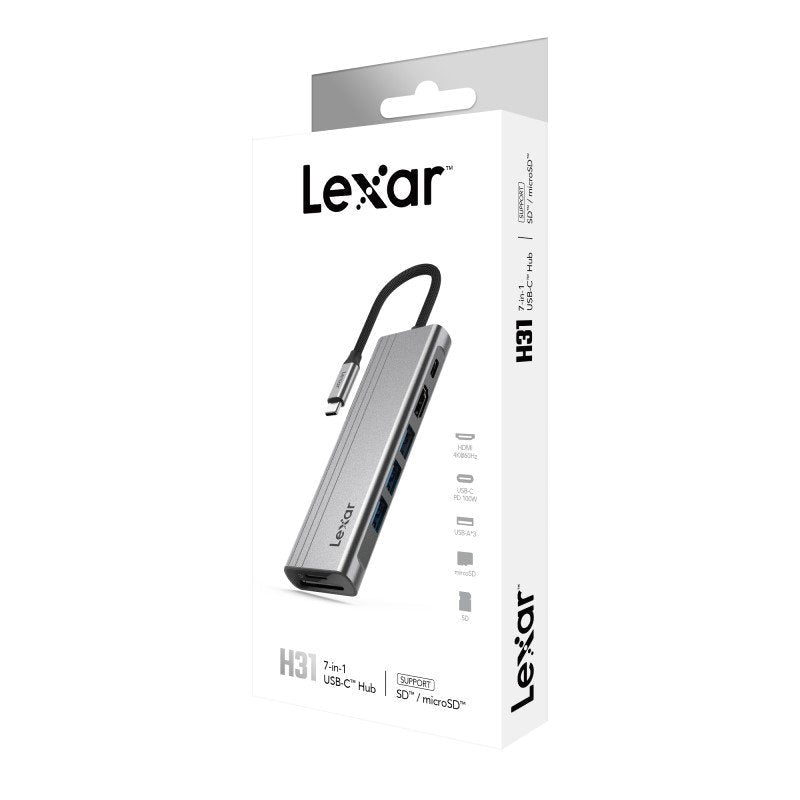 Lexar H31 7 - in - 1 USB - C Hub - MataMata