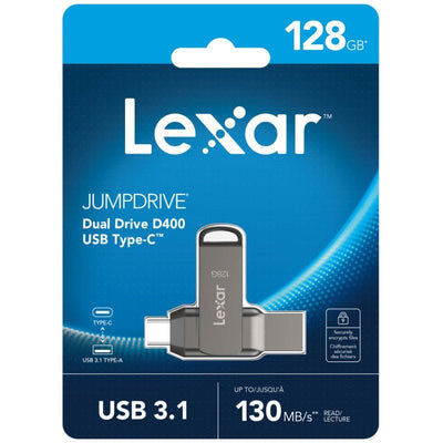 Lexar JumpDrive Dual Drive D400 USB 3.1 Type - C - MataMata