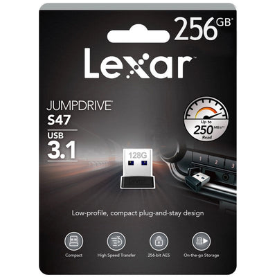 Lexar Jumpdrive S47 Plug N Stay USB 3.1 Flash Drive - MataMata