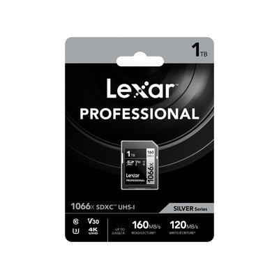 Lexar Professional 1066X SDXC UHS - I Silver Series SD Card - MataMata