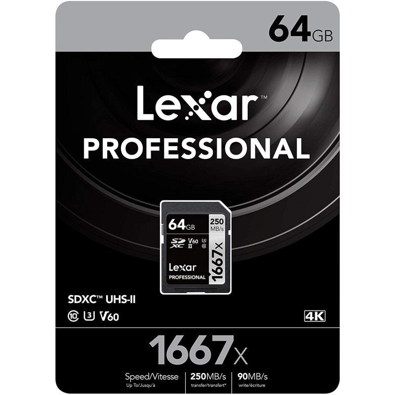 Lexar Professional 1667X SDXC UHS - II SD Card - MataMata