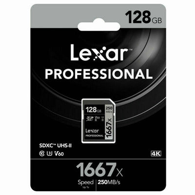 Lexar Professional 1667X SDXC UHS - II SD Card - MataMata