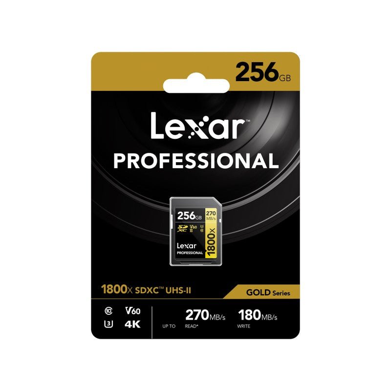 Lexar Professional 1800X SDXC UHS - II SD Card - MataMata