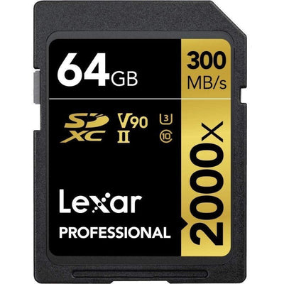 Lexar Professional 2000X SDHC/SDXC UHS - II SD Card - MataMata